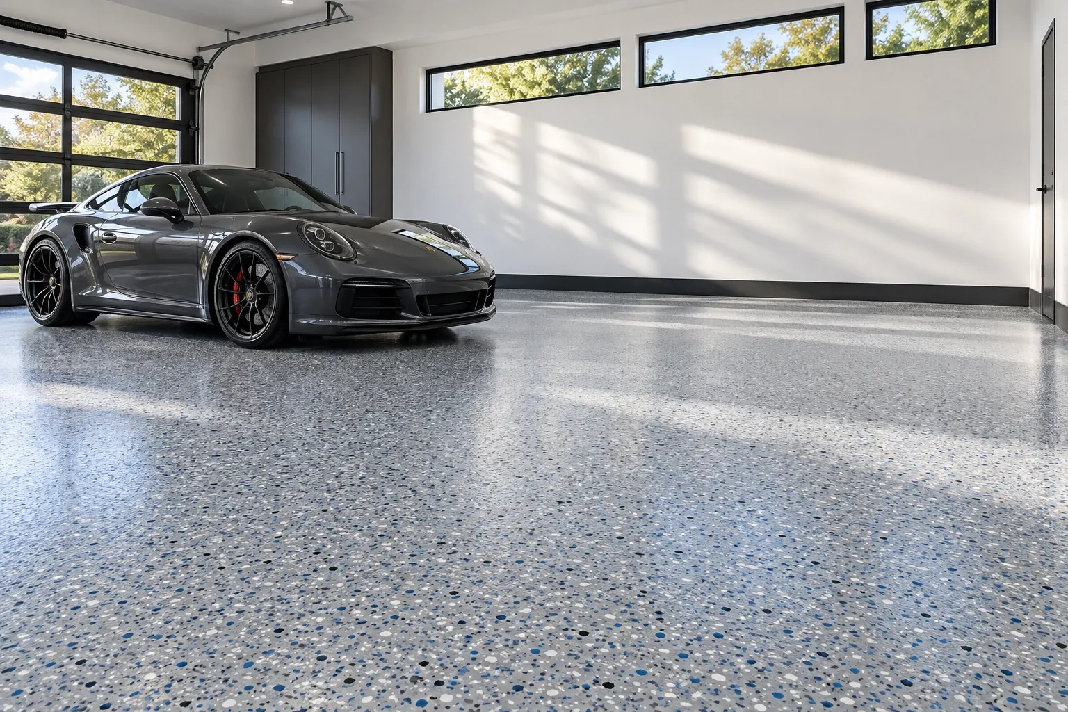 Floor finishes with personality